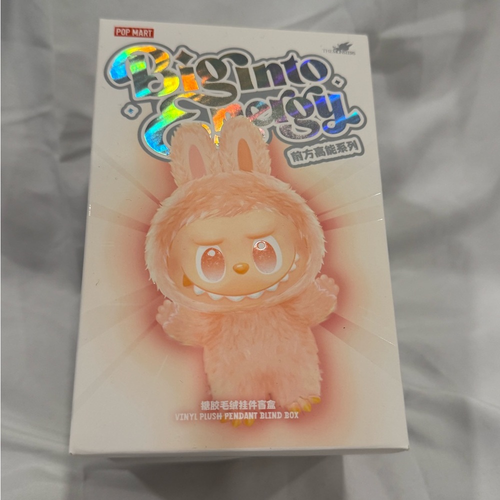 Pop Mart Labubu Big Into Energy Vinyl Plush Pendant Pop Now Loyalty